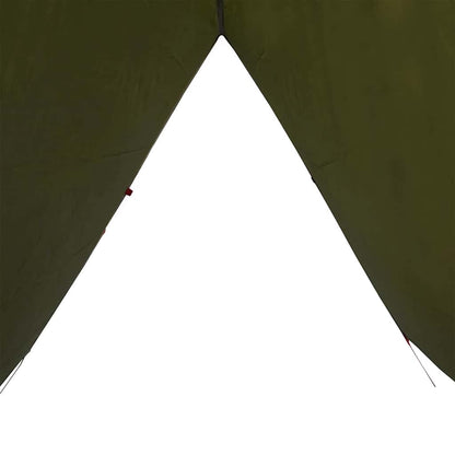 vidaXL Tarp vert olive 366x306 cm Imperméable