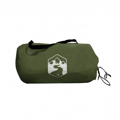 vidaXL Tarp vert olive 366x306 cm Imperméable