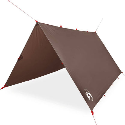 vidaXL Bâche marron 366 x 306 cm Imperméable