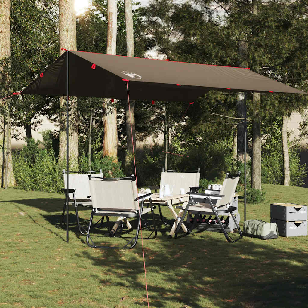 vidaXL Bâche marron 366 x 306 cm Imperméable