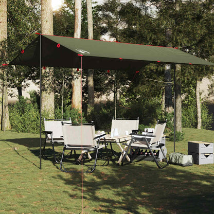 vidaXL Bâche olive 406x306 cm Imperméable