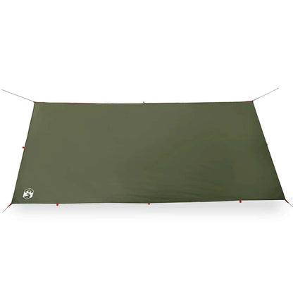 vidaXL Bâche olive 406x306 cm Imperméable