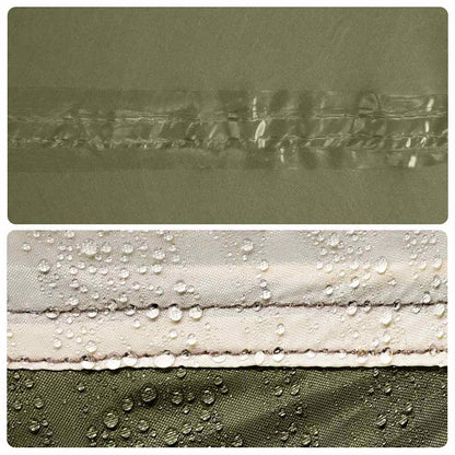 vidaXL Bâche olive 406x306 cm Imperméable