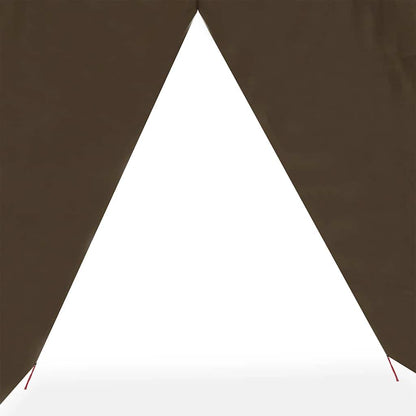 vidaXL Tarp Braun 406x306 cm Wasserdicht