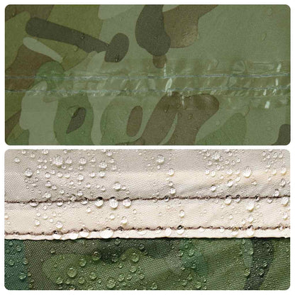 vidaXL Bâche Camouflage 406x306 cm Imperméable