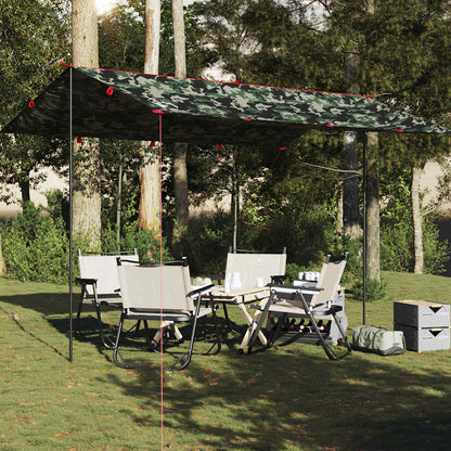 vidaXL Bâche Camouflage 406x306 cm Imperméable