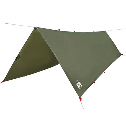 vidaXL Bâche olive 506x306 cm Imperméable
