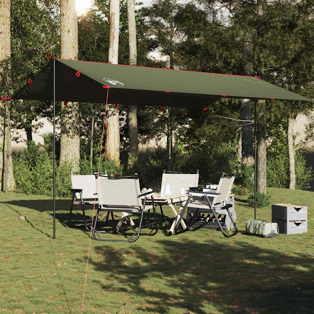 vidaXL Bâche olive 506x306 cm Imperméable