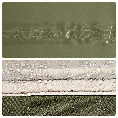 vidaXL Bâche olive 506x306 cm Imperméable