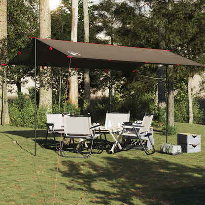 vidaXL Tarp Braun 506x306 cm Wasserdicht