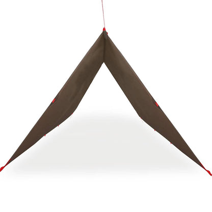 vidaXL Tarp Braun 506x306 cm Wasserdicht