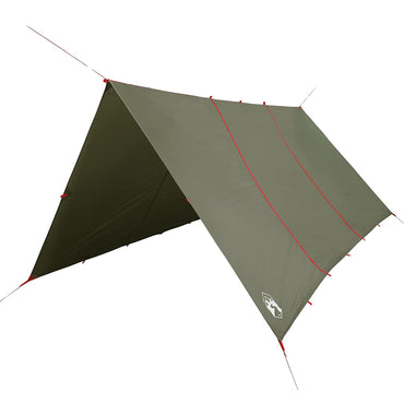 vidaXL Tarp Olivgrün 451x420 cm Wasserdicht