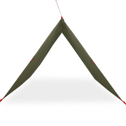vidaXL Tarp Olivgrün 451x420 cm Wasserdicht
