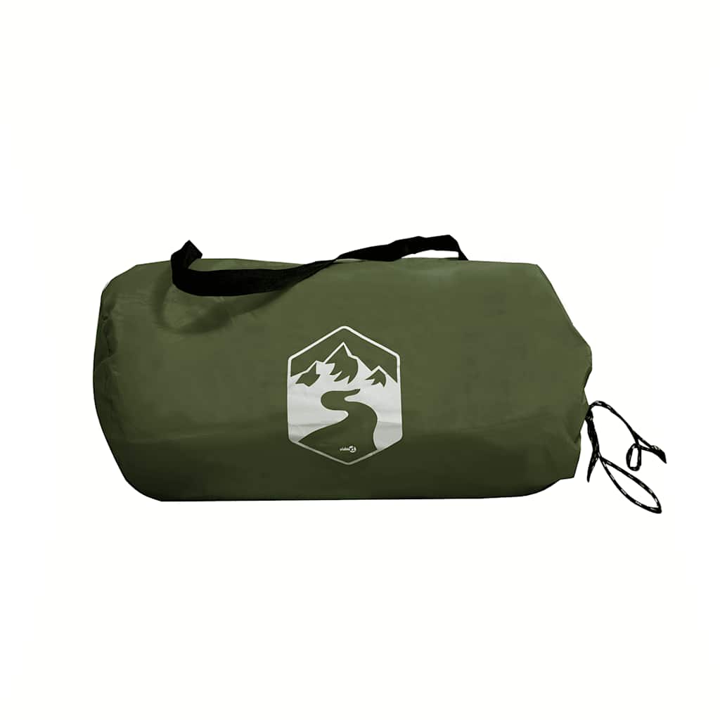vidaXL Tarp Vert olive 438x376x212 cm Imperméable