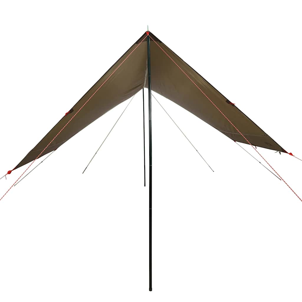 vidaXL Tarp Braun 438x376x212 cm Wasserdicht