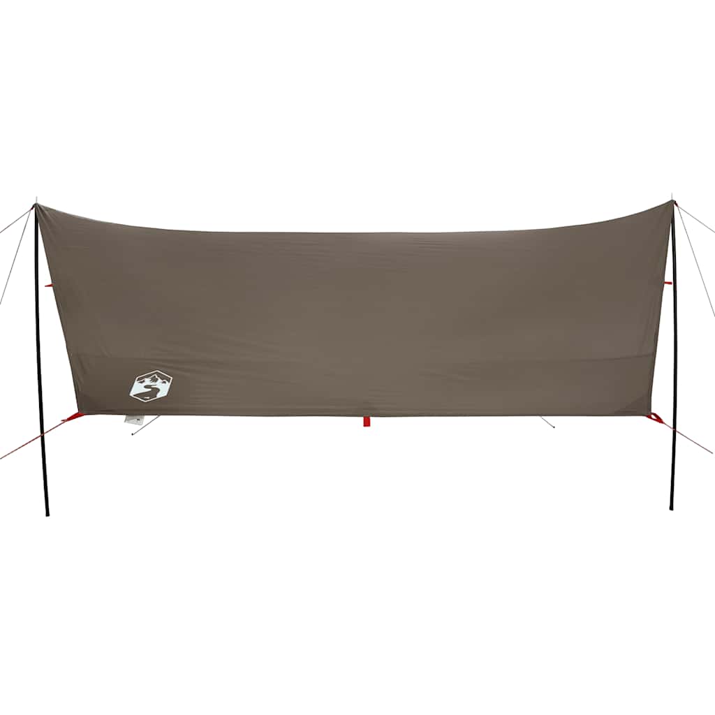 vidaXL Tarp Braun 438x376x212 cm Wasserdicht