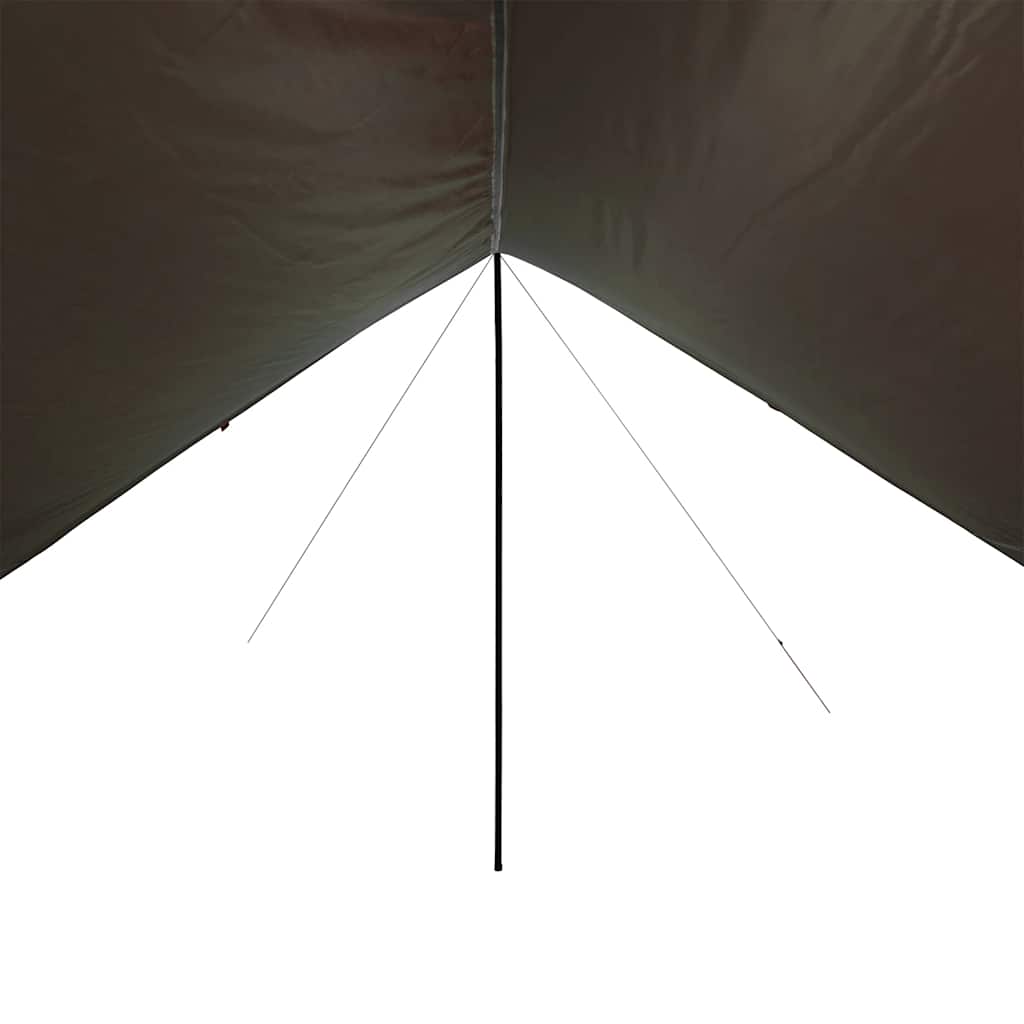 vidaXL Tarp Braun 438x376x212 cm Wasserdicht