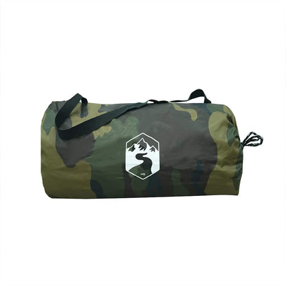 vidaXL Tente de camping camouflage 438x376x212 cm Imperméable