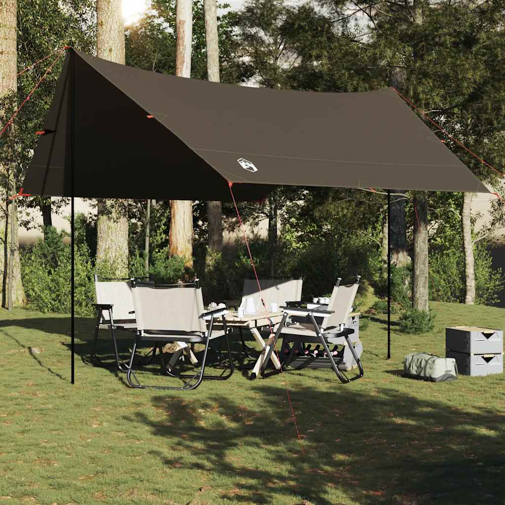 vidaXL Tarp Braun 462x306x211 cm Wasserdicht