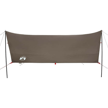 vidaXL Tarp Braun 462x306x211 cm Wasserdicht