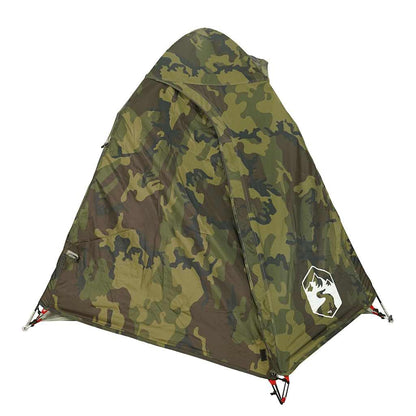 vidaXL Kuppel-Campingzelt 2 Personen Tarnmuster Wasserdicht