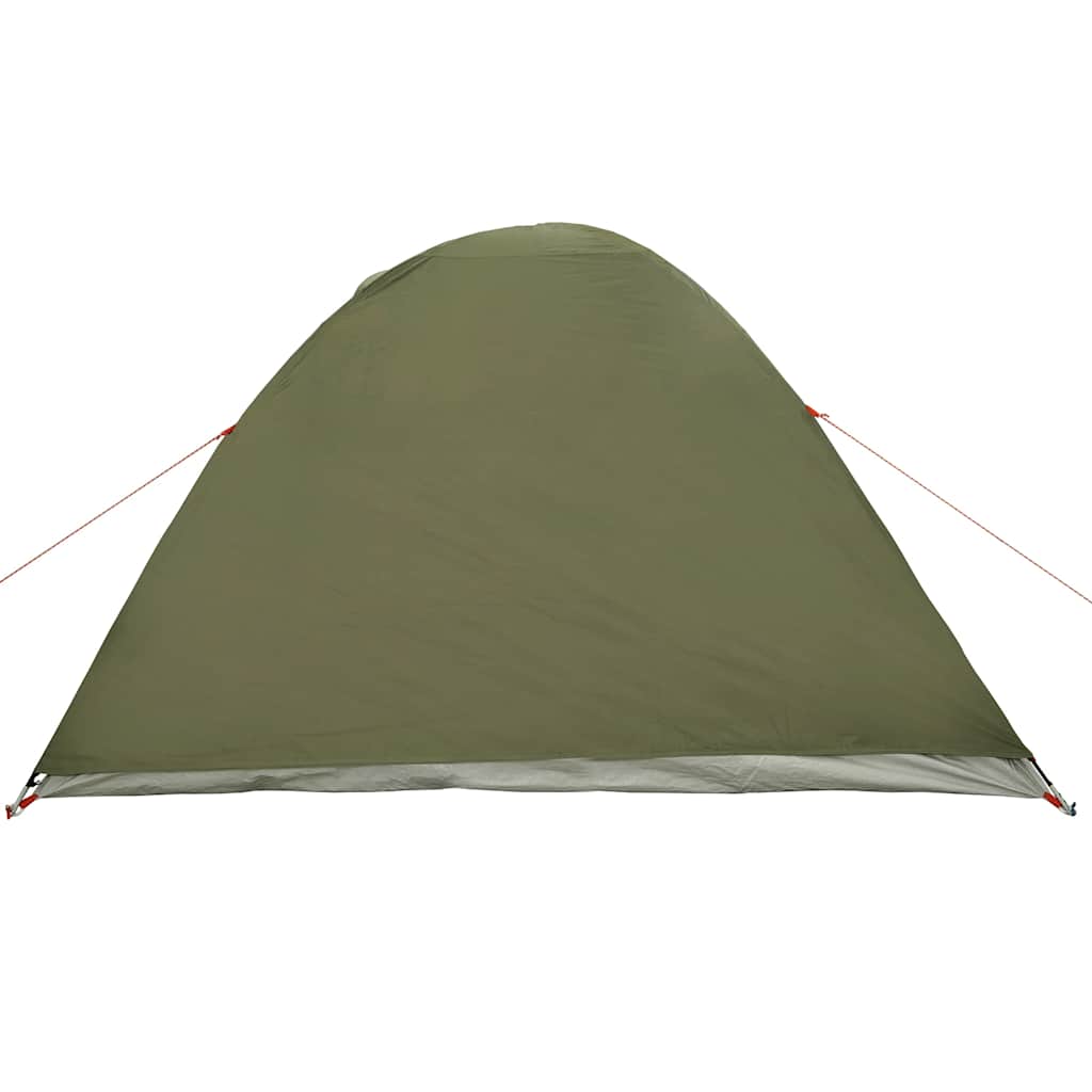vidaXL Kuppel-Campingzelt 3 Personen Olivgrün Wasserdicht