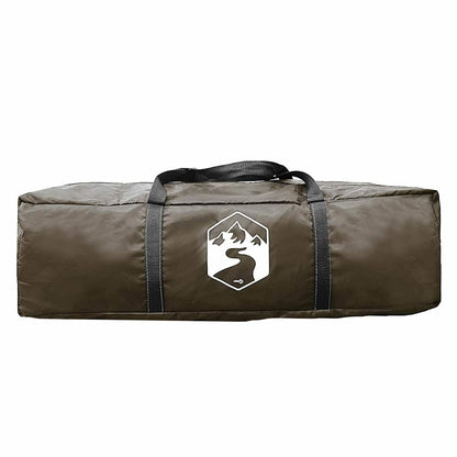 vidaXL Kuppel-Campingzelt 3 Personen Braun Wasserdicht