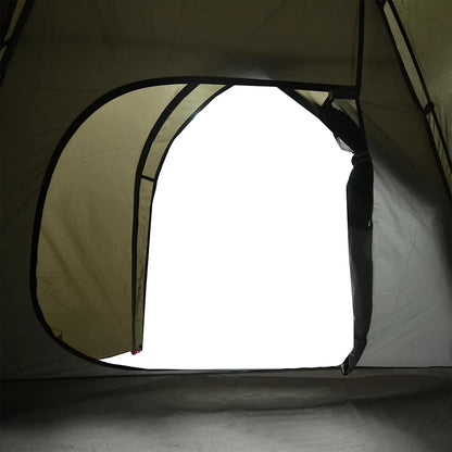 vidaXL Kuppel-Campingzelt 4 Personen Braun Wasserdicht