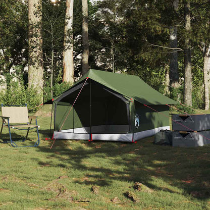 vidaXL Campingzelt 2 Personen Olivgrün Wasserdicht
