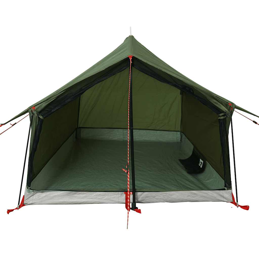 vidaXL Campingzelt 2 Personen Olivgrün Wasserdicht