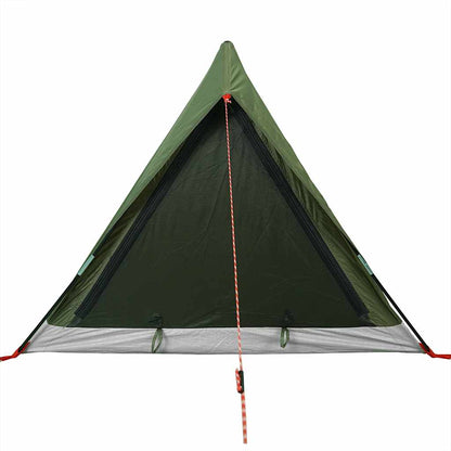 vidaXL Campingzelt 2 Personen Olivgrün Wasserdicht