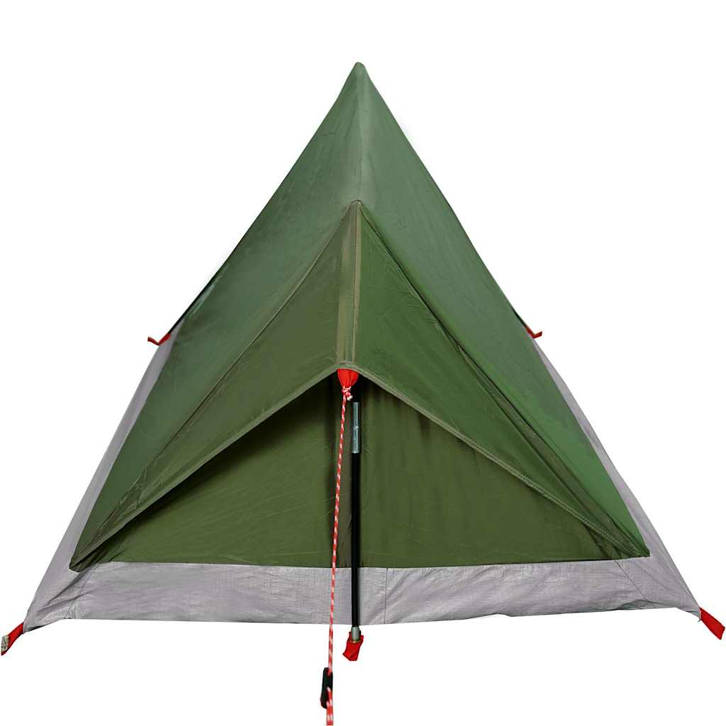 vidaXL Campingzelt 2 Personen Olivgrün Wasserdicht