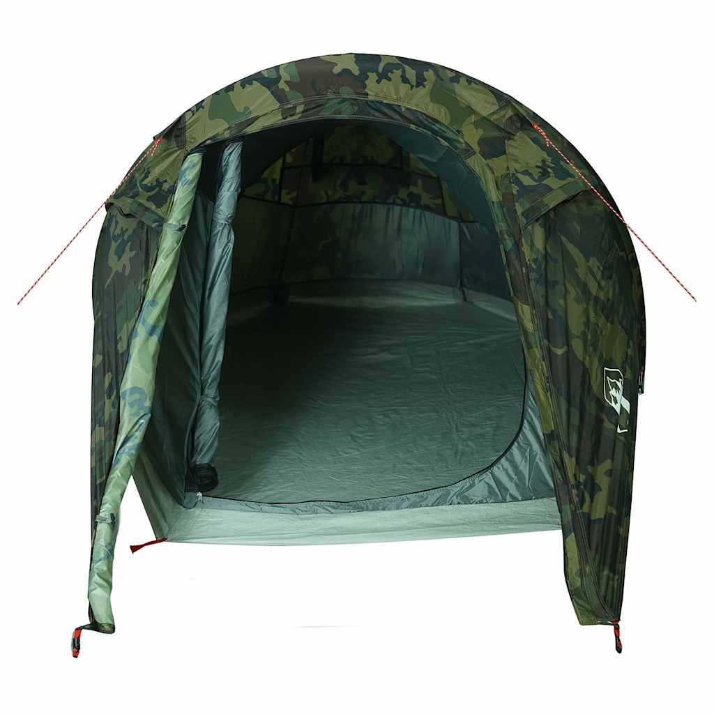 vidaXL Tunnelzelt 2 Personen Camouflage Wasserdicht