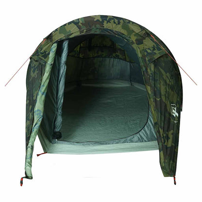 vidaXL Tunnelzelt 2 Personen Camouflage Wasserdicht
