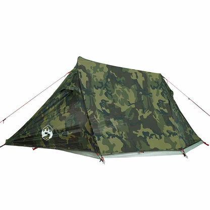 vidaXL Tunnelzelt 2 Personen Camouflage Wasserdicht