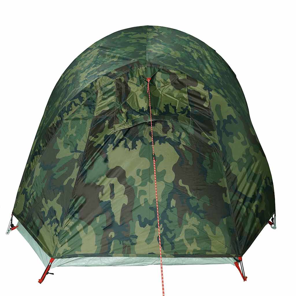 vidaXL Tunnelzelt 2 Personen Camouflage Wasserdicht
