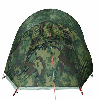 vidaXL Tunnelzelt 2 Personen Camouflage Wasserdicht