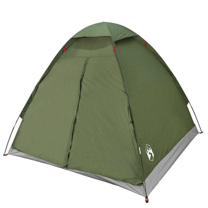 vidaXL Kuppel-Campingzelt 2 Personen Olivgrün Wasserdicht