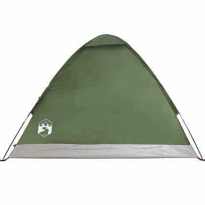 vidaXL Kuppel-Campingzelt 2 Personen Olivgrün Wasserdicht