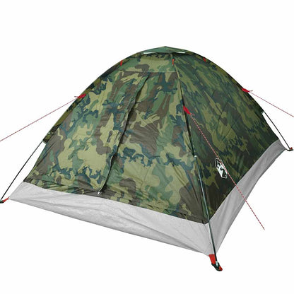 vidaXL Kuppelzelt 4 Personen Camouflage Wasserdicht