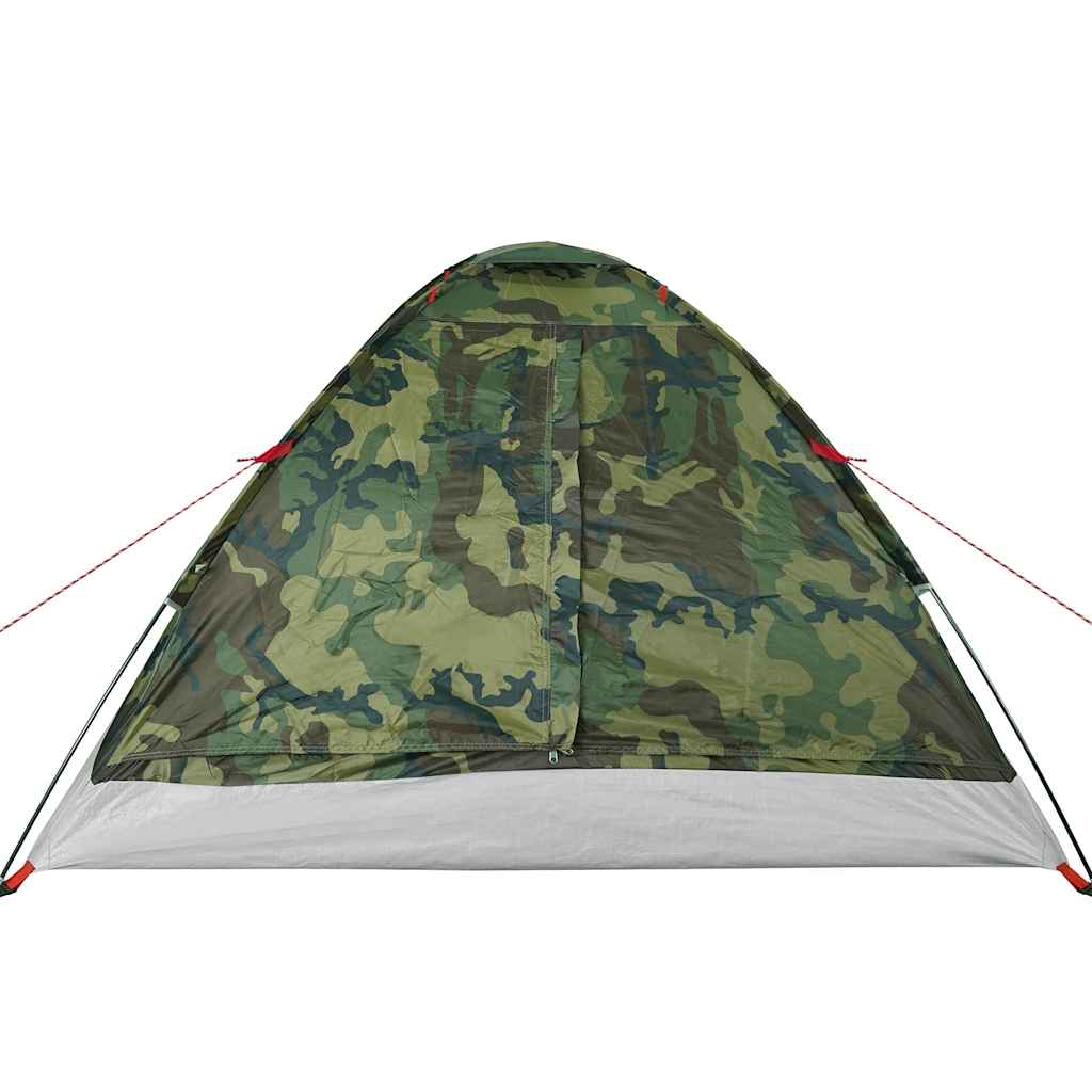 vidaXL Kuppelzelt 4 Personen Camouflage Wasserdicht