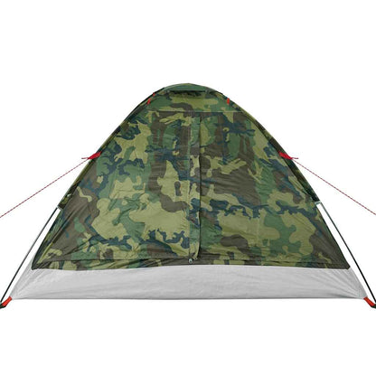vidaXL Kuppelzelt 4 Personen Camouflage Wasserdicht