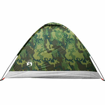 vidaXL Kuppelzelt 4 Personen Camouflage Wasserdicht