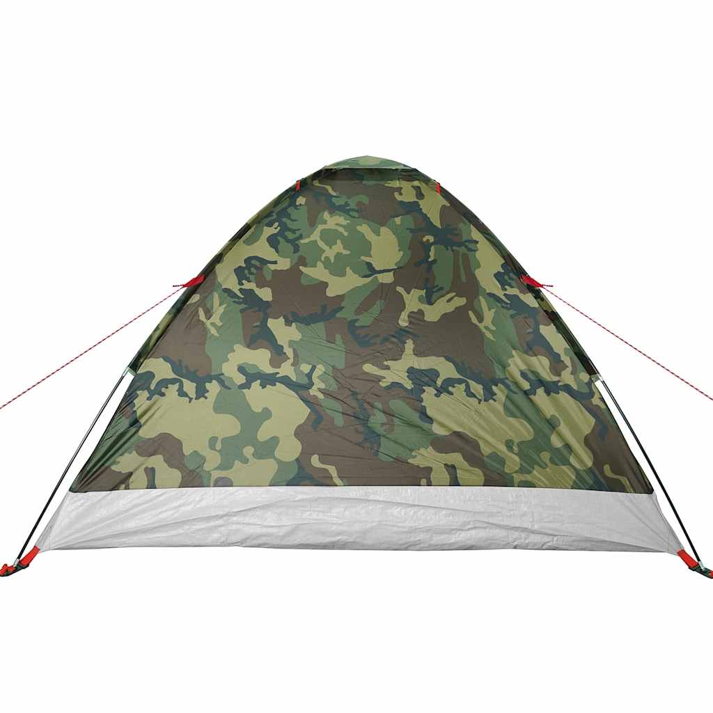 vidaXL Kuppelzelt 4 Personen Camouflage Wasserdicht