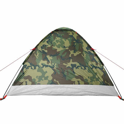 vidaXL Kuppelzelt 4 Personen Camouflage Wasserdicht