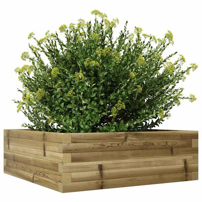 vidaXL Pflanzkübel 70x70x23 cm Kiefernholz Imprägniert