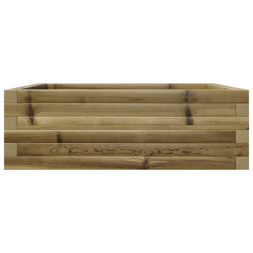 vidaXL Pflanzkübel 70x70x23 cm Kiefernholz Imprägniert