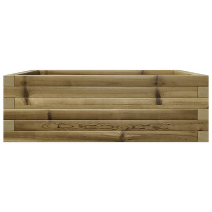 vidaXL Pflanzkübel 70x70x23 cm Kiefernholz Imprägniert