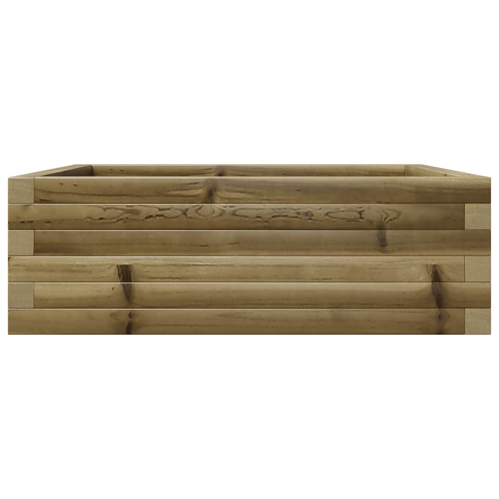 vidaXL Pflanzkübel 70x70x23 cm Kiefernholz Imprägniert