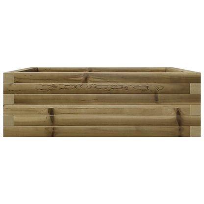 vidaXL Pflanzkübel 70x70x23 cm Kiefernholz Imprägniert
